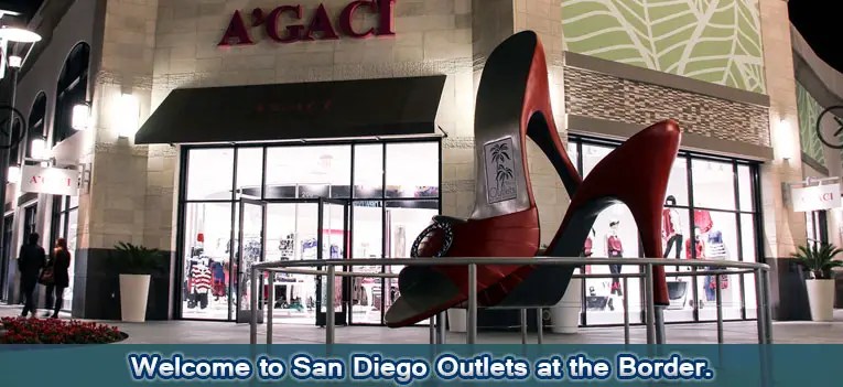 San Diego Outlets at the Border is the newest factory outlet center at the San  Ysidro border - SAN DIEGAN