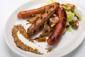 Sausage Platter at Bully's East