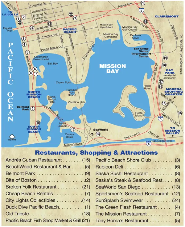 Great Plaza Buffet Mission Bay Map
