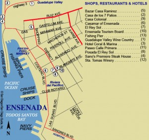 Ensenada Map
