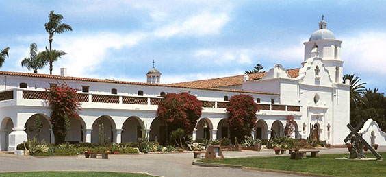 MIssion San Luis Rey in Oceanside