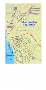 Ensenada map