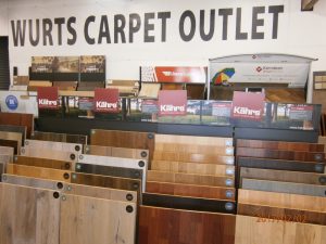 Selection of Flooring, Showroom