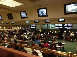 Horse racing, bets, bar, dining, free coffee, surfside race place, del mar, racetrack