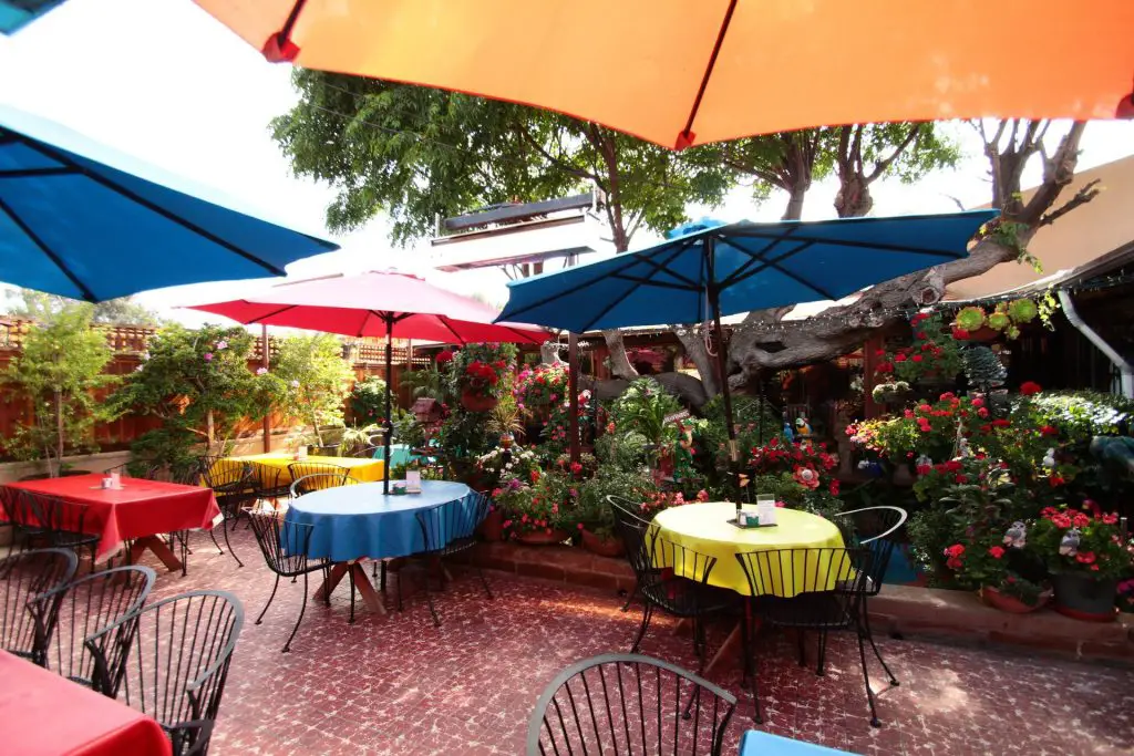 Tony's Jacal in Solana Beach offers patio seating