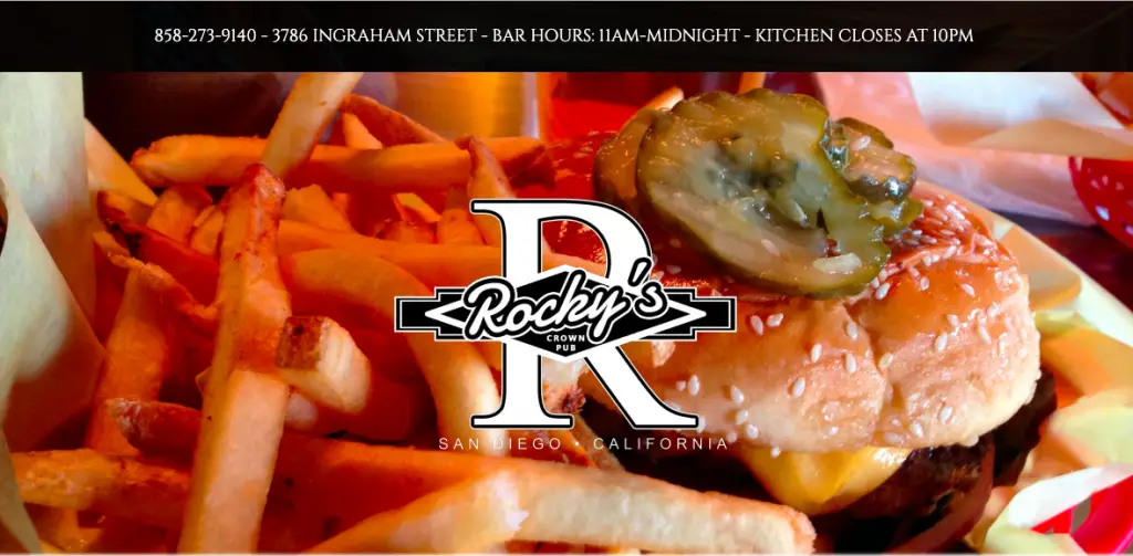 Rocky's top 10 burger